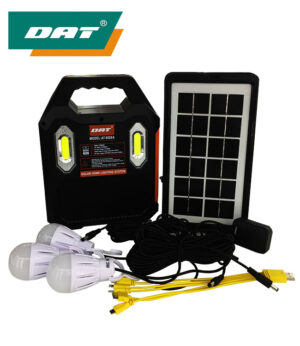 AT-9028B DAT solar charging lighting system kits with MP3 and radio function solar led lighting kits