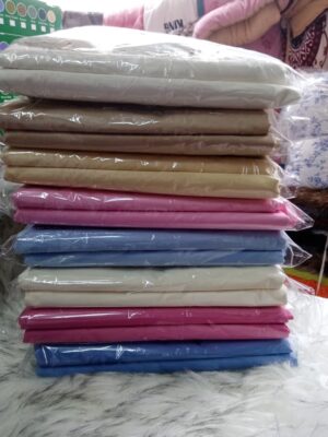 Plain cotton bedsheet