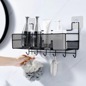 Bathroom shelf rack