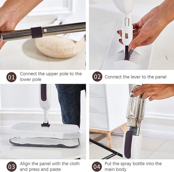 Manual Spray Mop