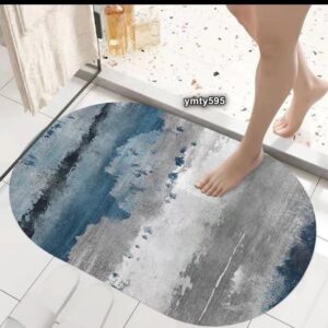 Bathroom/ Door mats with rubber underside 