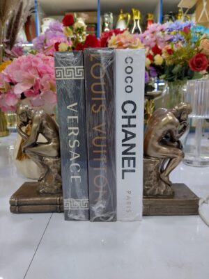 IMG-20240812-WA2936 Thinking Man Bookends Heavy Resin statue Decor