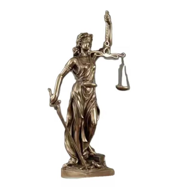 Resin Sculpture Legal Justice A Symbol of Honesty Model Goddess Greek Mythology*