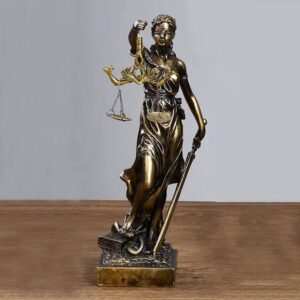 Resin Sculpture Legal Justice A Symbol of Honesty Model Goddess Greek Mythology*