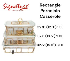 Signature Porcelain Casserole