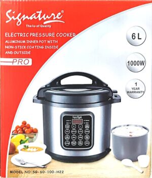 Signature electric pressure cooker