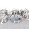 12pieces Stainless cookware
