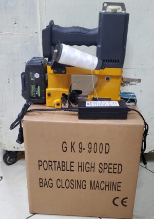 Portable bag closer machine