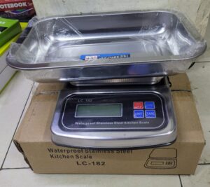 Stainless steel kitchen scale