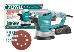 TOTAL 450W ROTARY SANDER (TF2041506)
