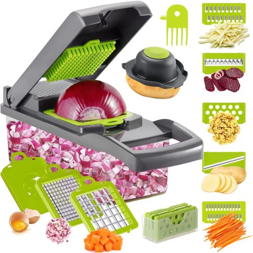 1 (2) 16 in 1 Veges Chopper