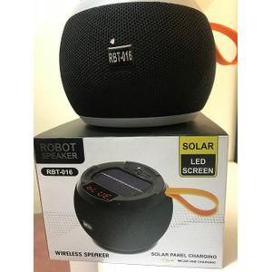 Mini bluetooth speaker with solar panel