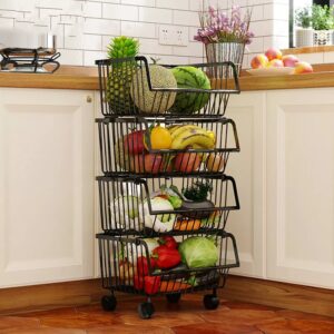 4-tier Fruit rack