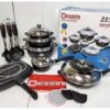 9101.jpg Dessini 23 pieces cookware