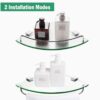 FB_IMG_1648567286492.jpg Bathroom corner shelf (Glass)