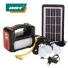 AT-9011B DAT solar lighting system kits with MP3 and radio DC solar lighting kits with USB mobile phone function