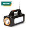 DAT 9013 Portable solar lighting system kit complete with 3 lamp and USB MP3 and radio solar energy light