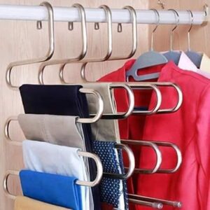 Metalic trouser hanger