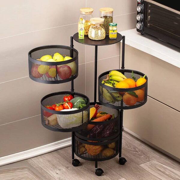 5-tier Kitchen storage rack