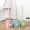 2sided toilet brush+holder 