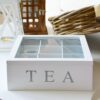 Bamboo Tea Bag Organizer