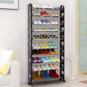 10 Tier Standing Shoe Rack