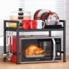 IMG-20240425-WA2160 Single layer Heavy-duty Adjustable Microwave Stand