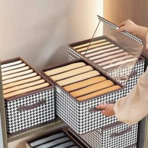 7 Grid Wardrobe Clothes Organizer