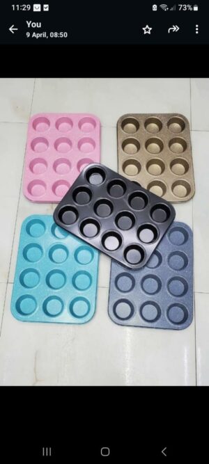 IMG-20240526-WA0120 Nonstick CUPCAKE tray