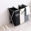 3 grid foldable laundry basket