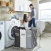 3 grid foldable laundry basket