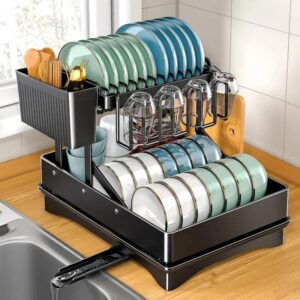 IMG-20240712-WA3363 2 Tier Foldable Dish rack