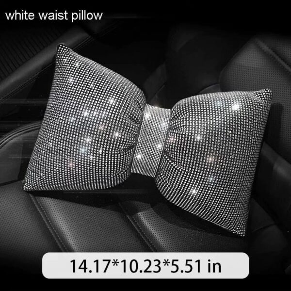bowknot car headrest 