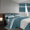 7pc woolen Curtain duvet sets
