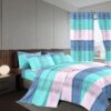 7pc woolen Curtain duvet sets