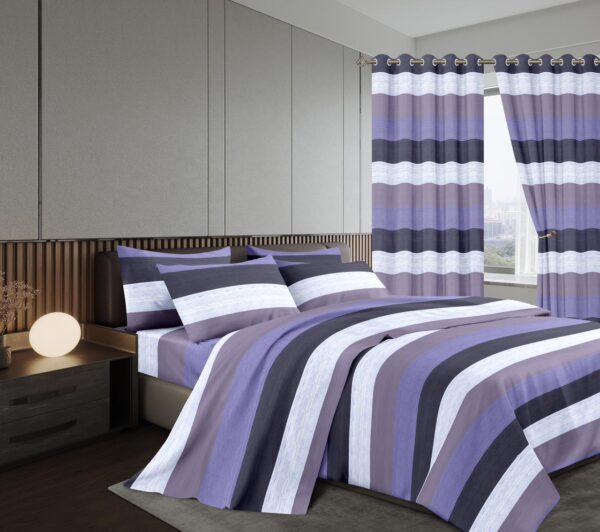 7pc woolen Curtain duvet sets