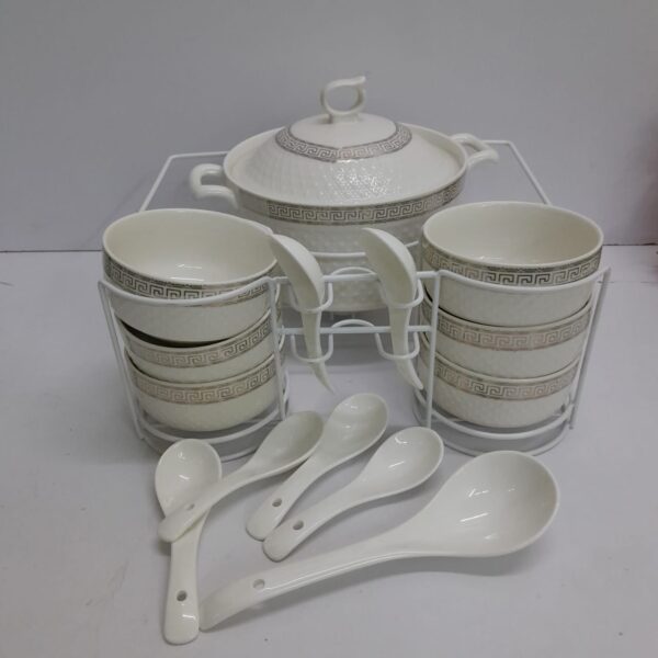 15PCS SOUP CERAMIC SET