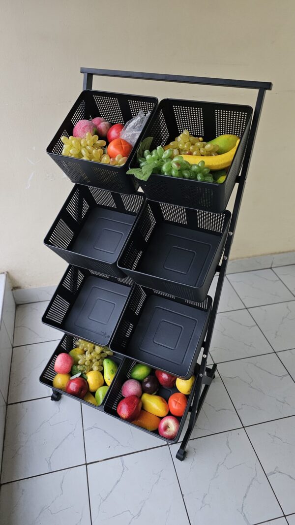 Metallic Vegetable/Fruits Rack