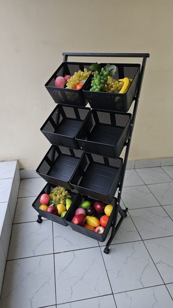 Metallic Vegetable/Fruits Rack