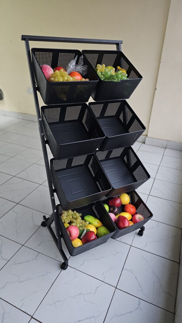 Metallic Vegetable/Fruits Rack