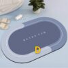 Bathroom/ Door mats with rubber underside 