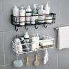 IMG-20240812-WA1273 Bathroom shelf with hooks