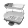 2-tier Plastic Dish Bowl Drainer Rack