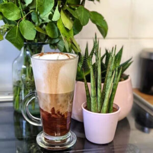 Latte Glass mug