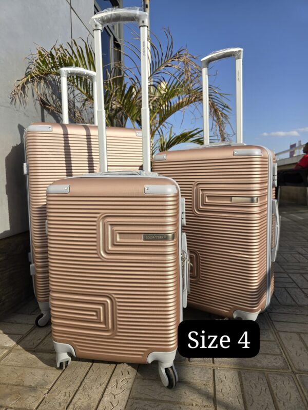 3 in 1 Luxurious Fibre Suitcase