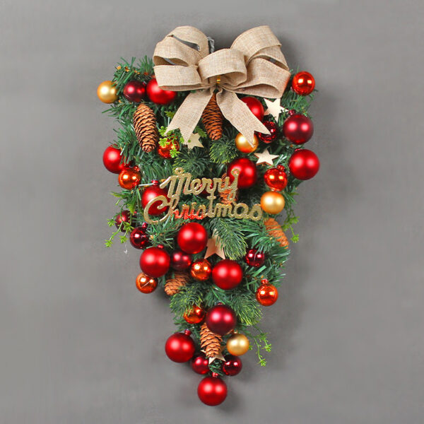 IMG-20241124-WA0103 Christmas Red wreath front door hanging