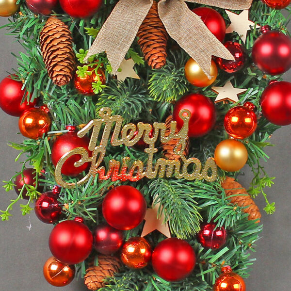 IMG-20241124-WA0105 Christmas Red wreath front door hanging