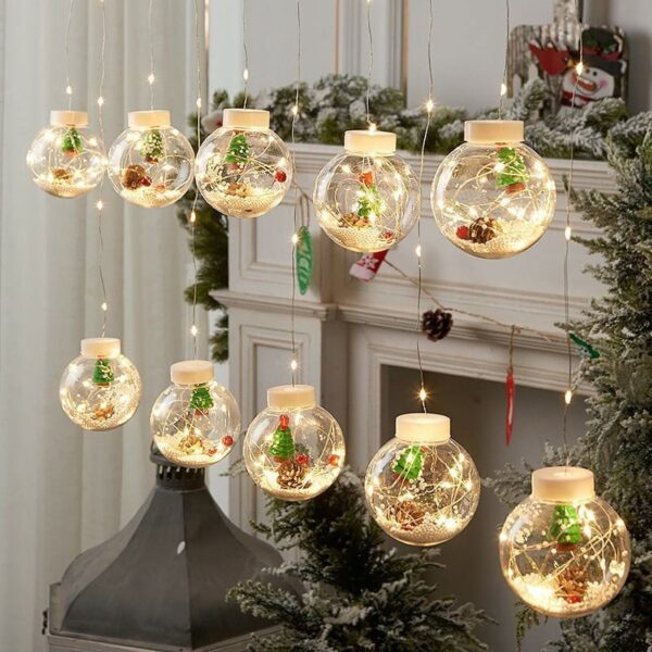 IMG-20241124-WA0122 10pcs Christmas wish ball LED Garland curtain light