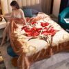 High quality Knitted throw blankets with tassel
