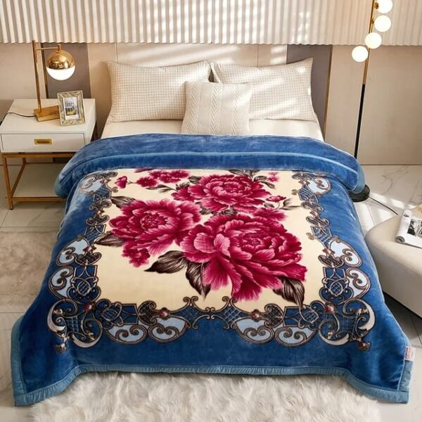 High quality Knitted throw blankets with tassel